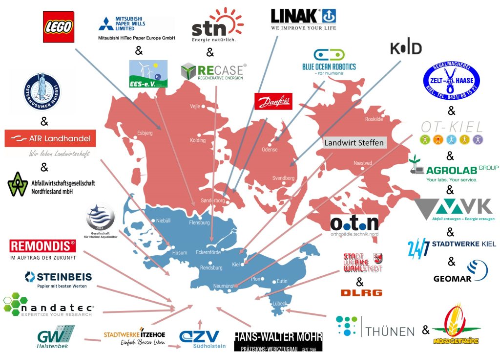 Mehr als 30 regionale Unternehmen beteiligten sich an dem Projekt